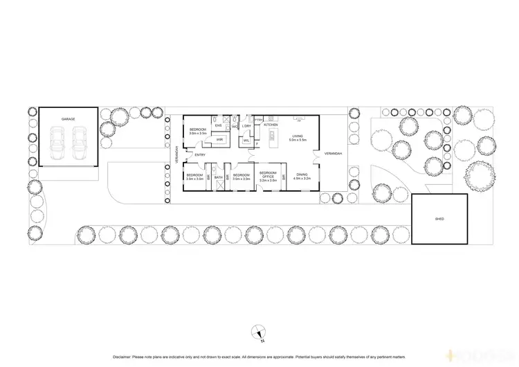 Floorplan of Homely house listing, 9 Montague Way, Ocean Grove VIC 3226