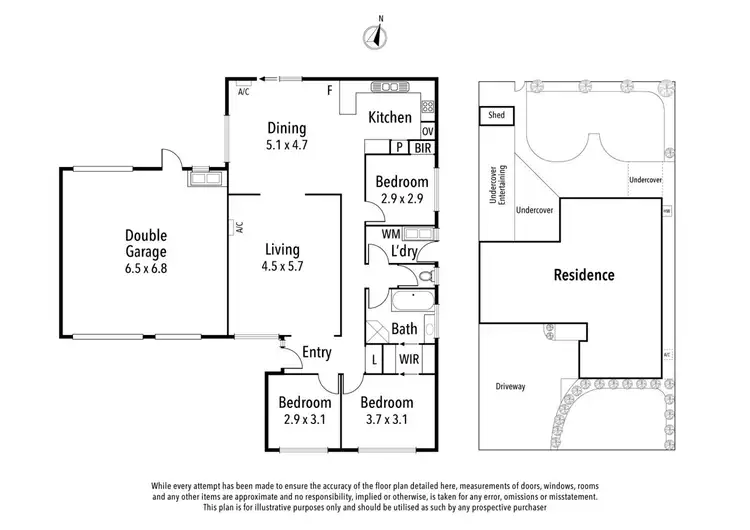 Floorplan of Homely house listing, 41 Baystone Road, Epping VIC 3076