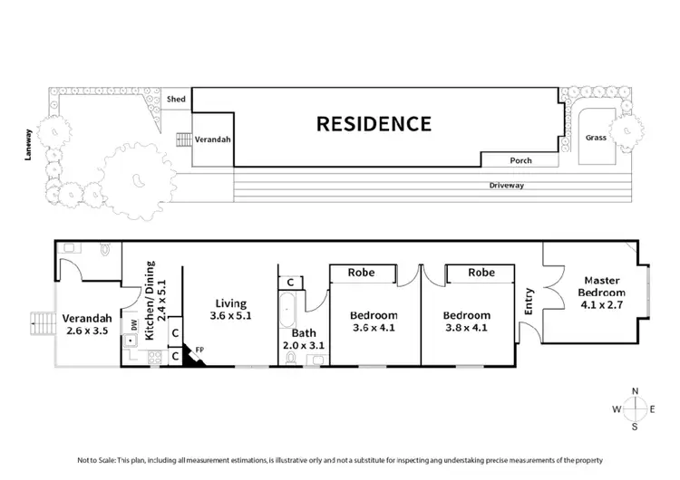 Floorplan of Homely house listing, 25 Balston Street, Balaclava VIC 3183