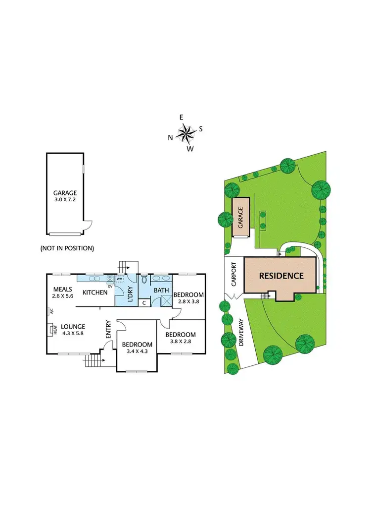 Floorplan of Homely house listing, 52 Kemps Street, Ringwood East VIC 3135