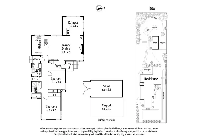 Floorplan of Homely house listing, 18 Ormond Road, Eaglemont VIC 3084