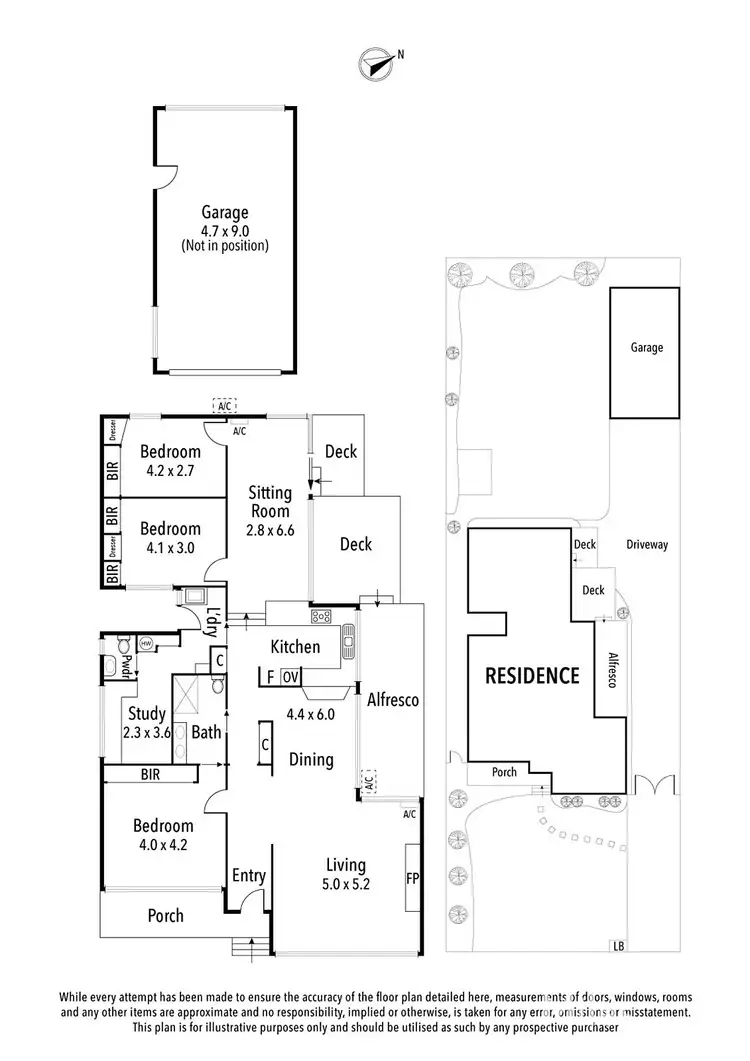 Floorplan of Homely house listing, 9 Nevin Parade, Viewbank VIC 3084