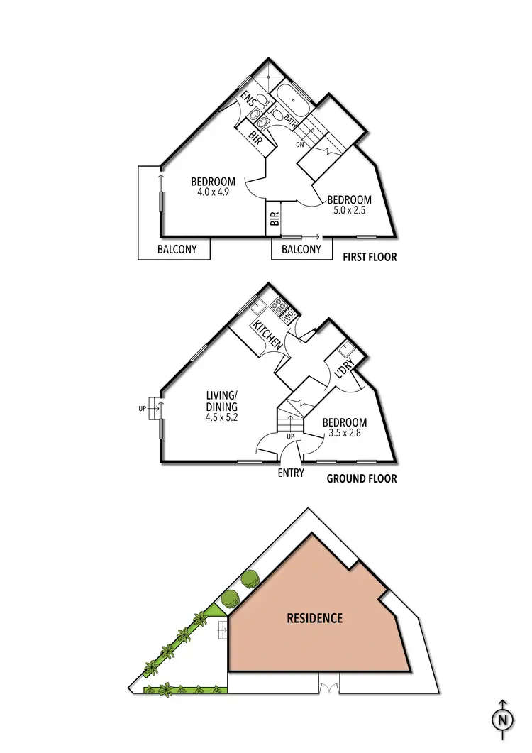 Floorplan of Homely house listing, 26-30 Faraday Street, Carlton VIC 3053