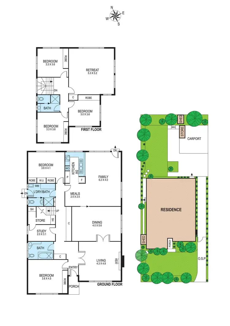 Floorplan of Homely house listing, 19 Hastings Street, Mckinnon VIC 3204
