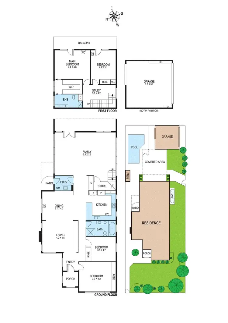 Floorplan of Homely house listing, 8 Clapperton Street, Bentleigh VIC 3204
