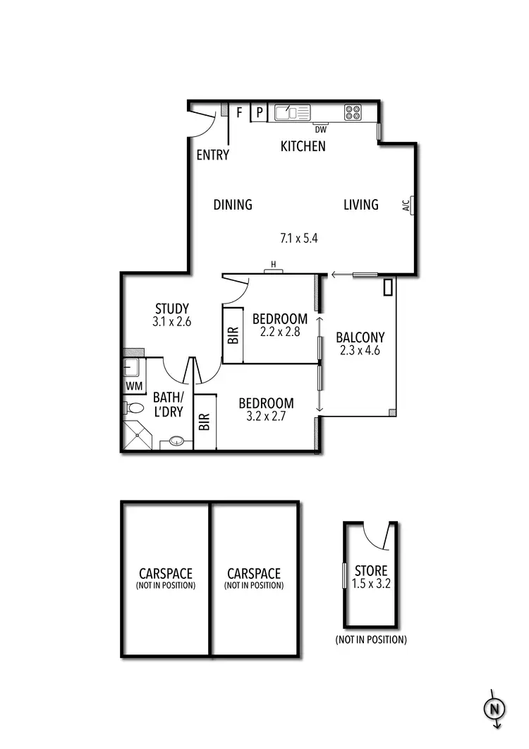 Floorplan of Homely apartment listing, 35/337 Sydney Road, Brunswick VIC 3056