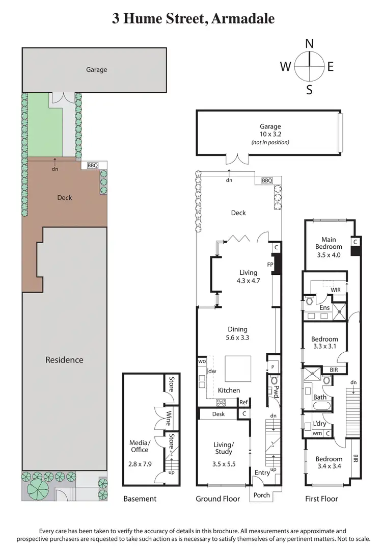 Floorplan of Homely house listing, 3 Hume Street, Armadale VIC 3143