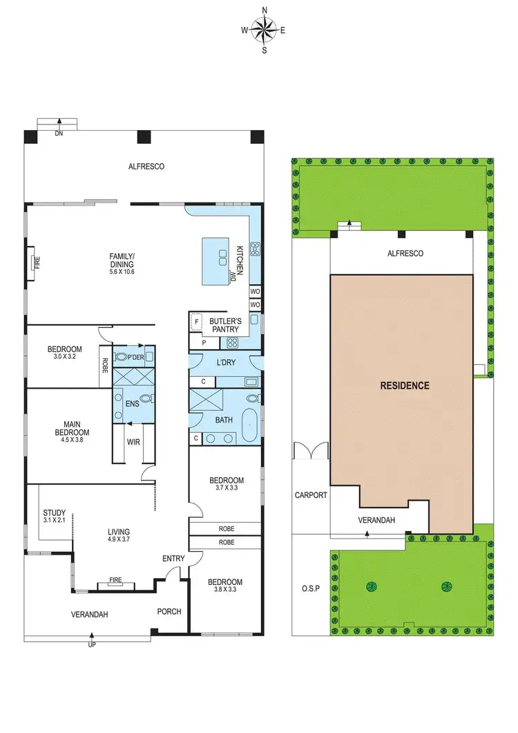 Floorplan of Homely house listing, 17 Rae Street, Bentleigh East VIC 3165