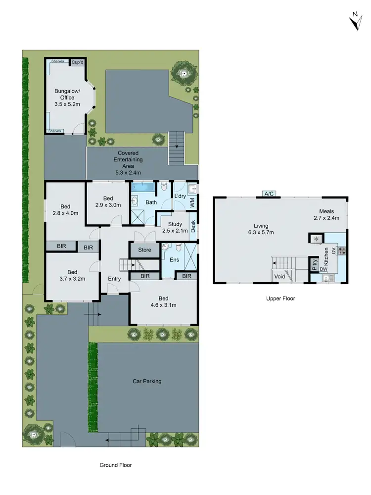 Floorplan of Homely townhouse listing, 1/36 Mayfair Avenue, Templestowe Lower VIC 3107