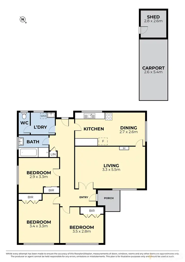 Floorplan of Homely house listing, 66 Market Road, Werribee VIC 3030
