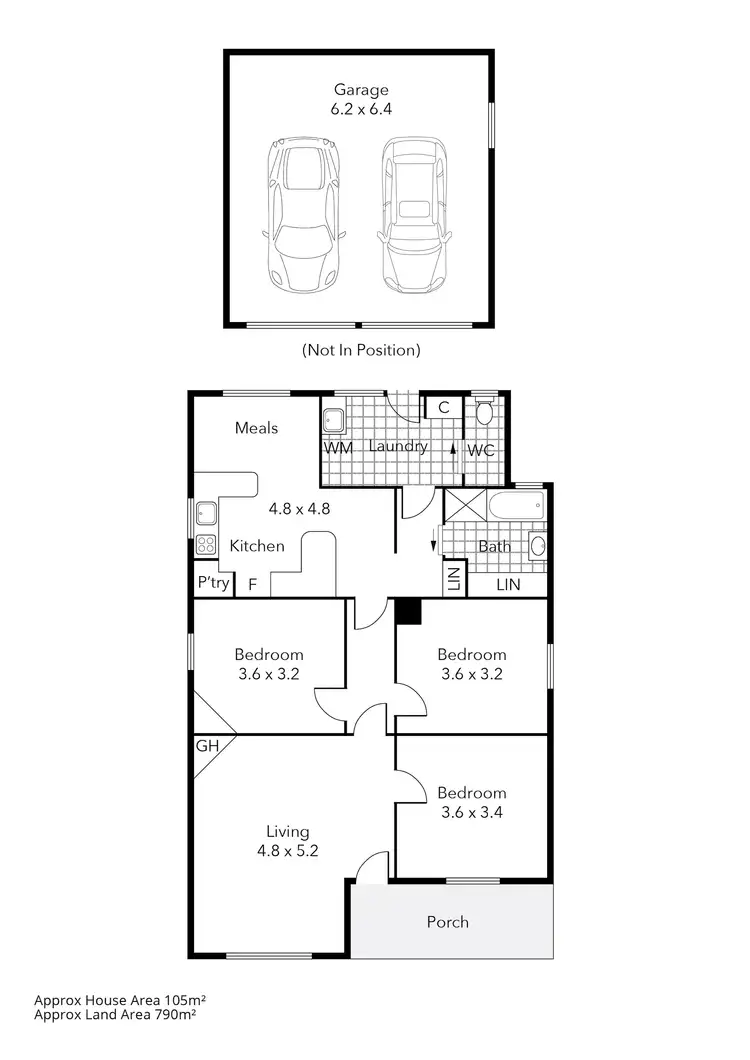 Floorplan of Homely house listing, 418 Raglan Street, Ballarat Central VIC 3350