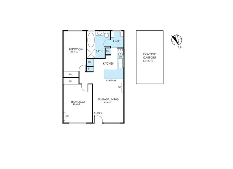 Floorplan of Homely apartment listing, 5/130 Warrigal Road, Mentone VIC 3194