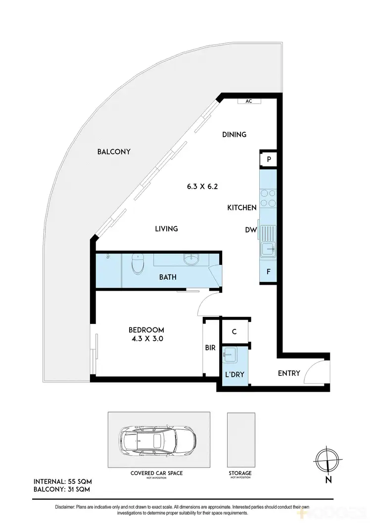 Floorplan of Homely apartment listing, 76/80 Balcombe Road, Mentone VIC 3194