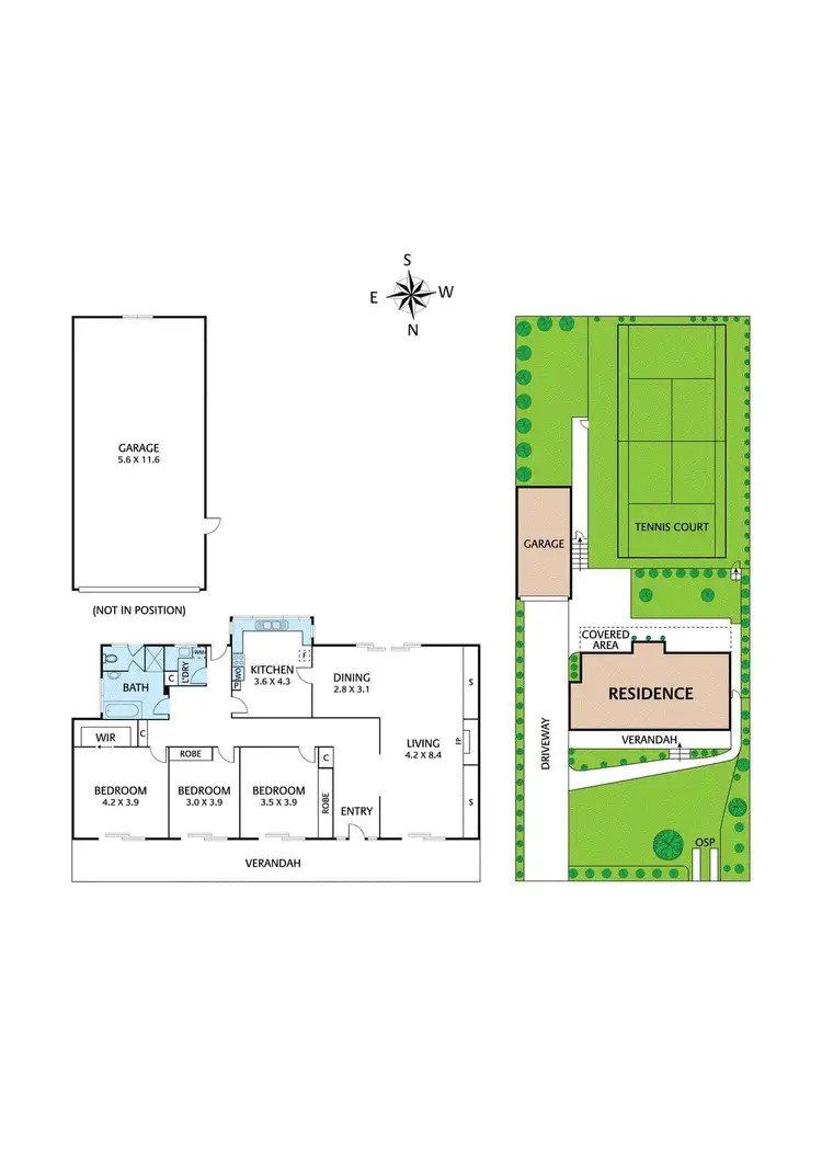 Floorplan of Homely house listing, 5 Devon Street, Eaglemont VIC 3084