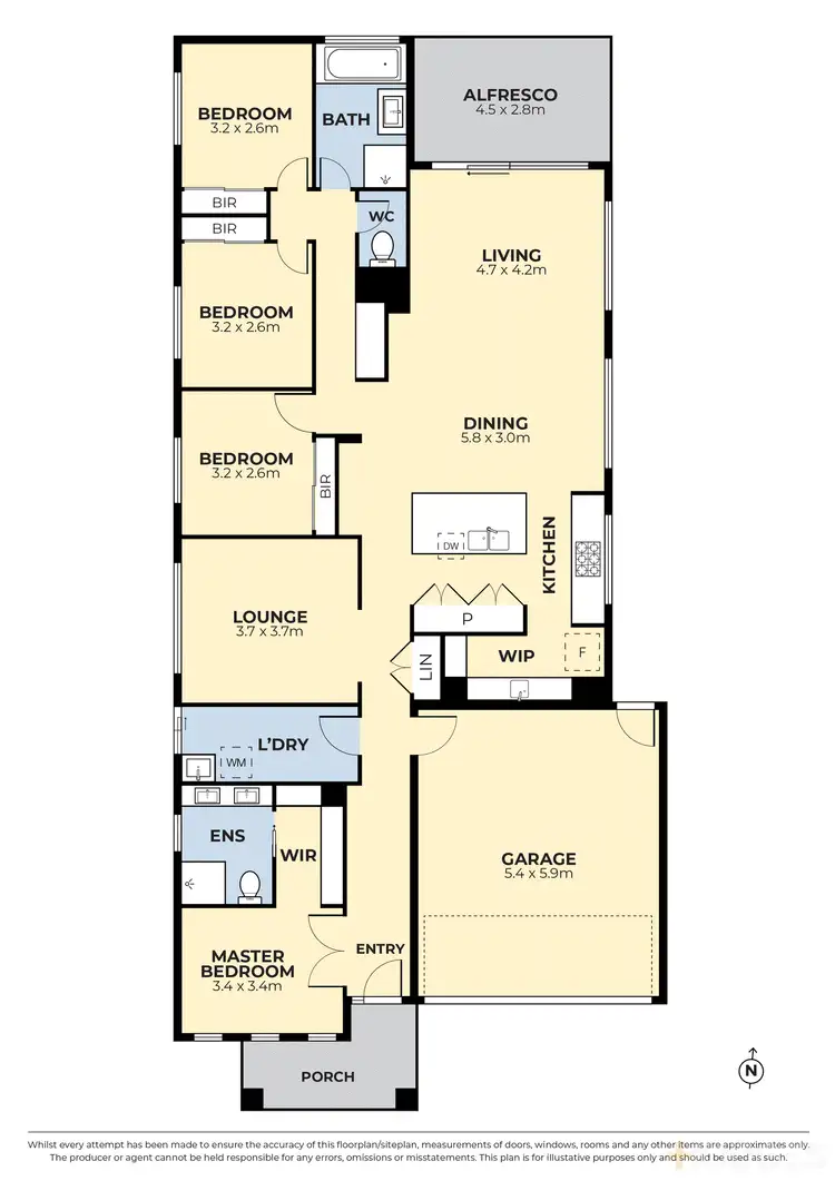 Floorplan of Homely house listing, 20 Corandirk Street, Mambourin VIC 3024