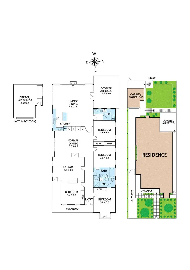 Floorplan of Homely house listing, 17 Young Street, Ivanhoe VIC 3079