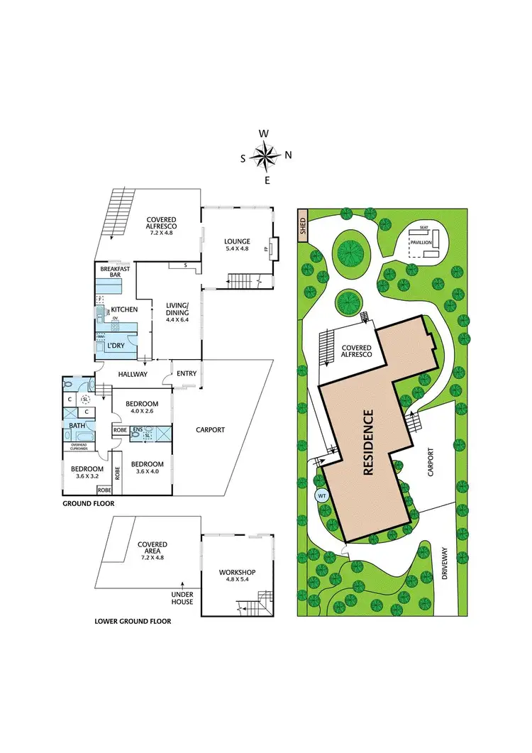 Floorplan of Homely house listing, 55 Macedon Road, Templestowe Lower VIC 3107