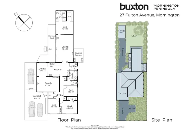 Floorplan of Homely house listing, 27 Fulton Avenue, Mornington VIC 3931