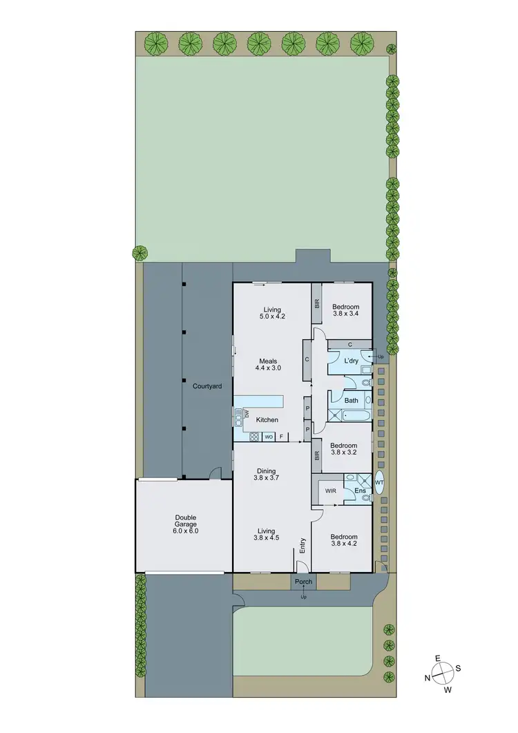 Floorplan of Homely house listing, 16 Euroka Street, Chadstone VIC 3148