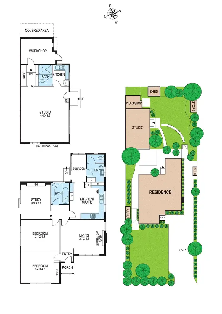 Floorplan of Homely house listing, 26 Bourneville Avenue, Brighton East VIC 3187