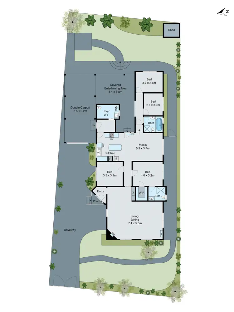 Floorplan of Homely house listing, 38 Winbirra Parade, Ashwood VIC 3147