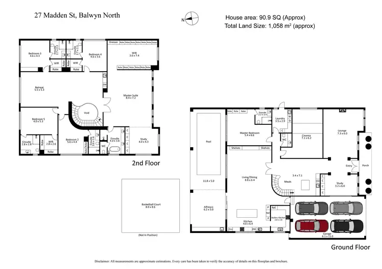 Floorplan of Homely house listing, 27 Madden Street, Balwyn North VIC 3104