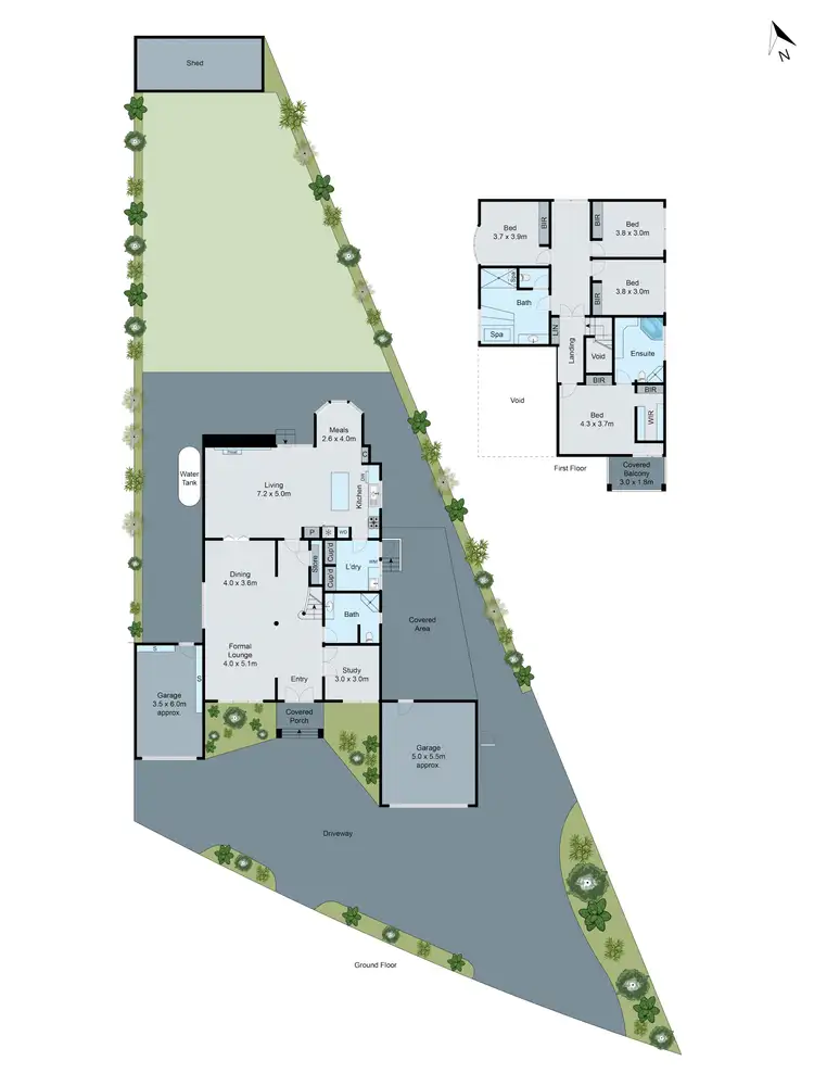 Floorplan of Homely house listing, 140 Renou Road, Wantirna South VIC 3152