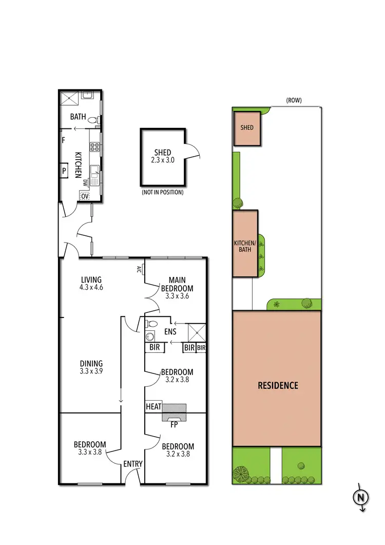 Floorplan of Homely house listing, 42 Kerr Street, Fitzroy VIC 3065