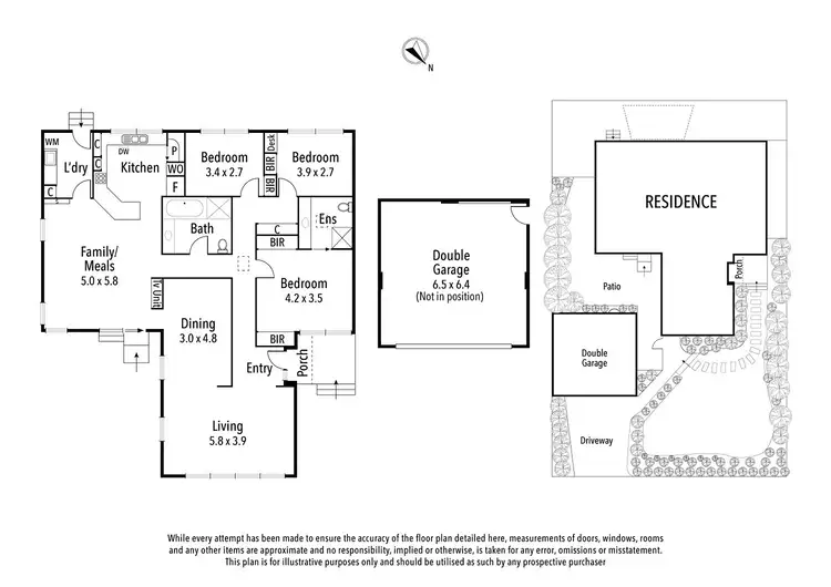 Floorplan of Homely house listing, 8 Lochabar Court, Ivanhoe VIC 3079
