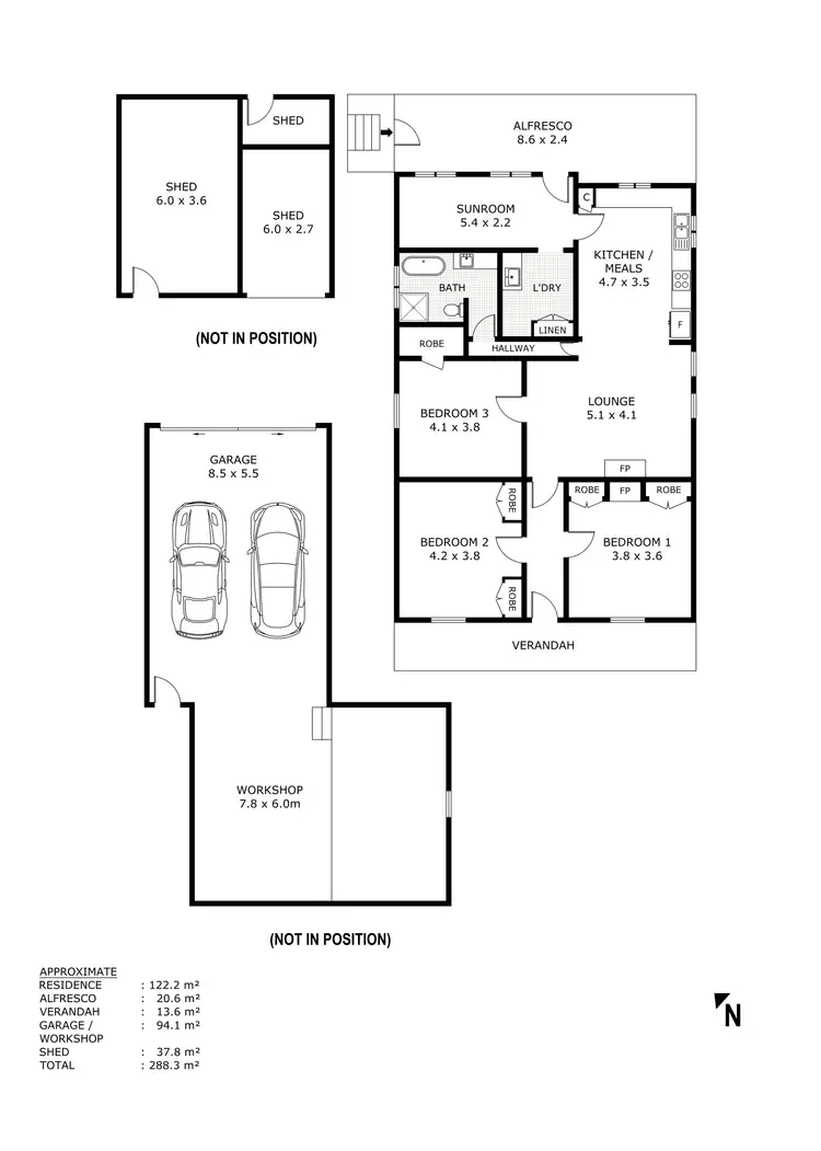 Floorplan of Homely house listing, 47 Broadford-Kilmore Road, Kilmore VIC 3764