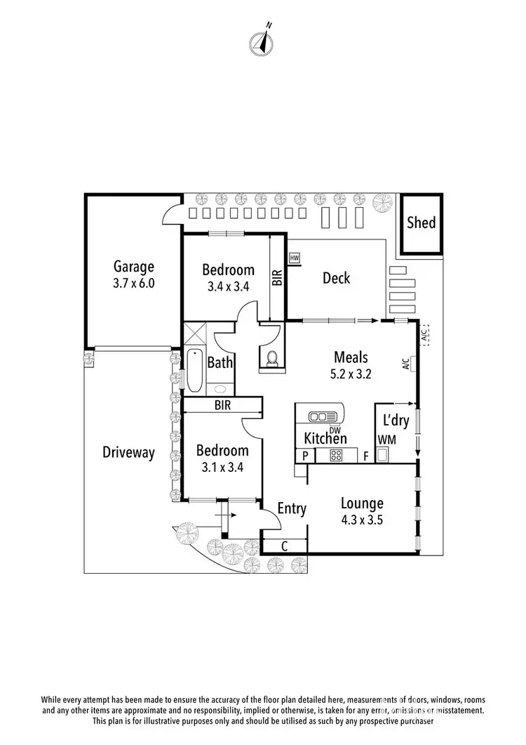 Floorplan of Homely unit listing, 11A Whitelaw Street, Reservoir VIC 3073