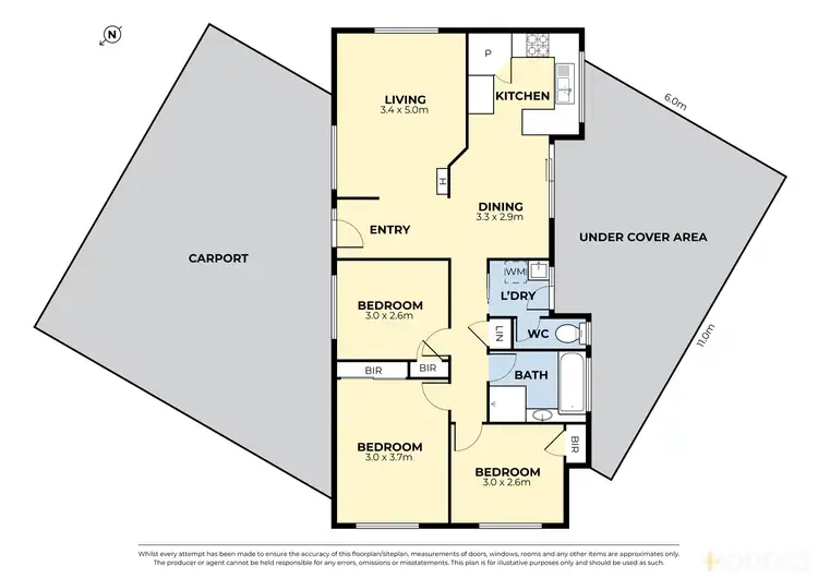 Floorplan of Homely house listing, 23 Missouri Place, Werribee VIC 3030