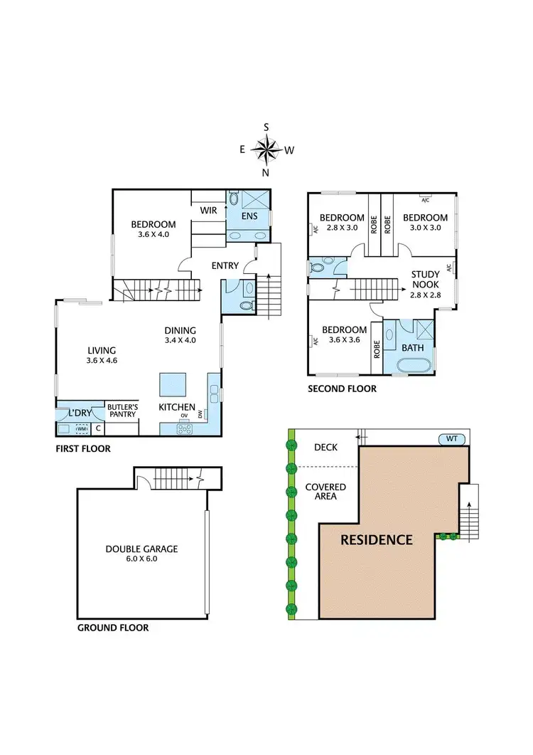 Floorplan of Homely unit listing, 2/1248 Main Road, Eltham VIC 3095