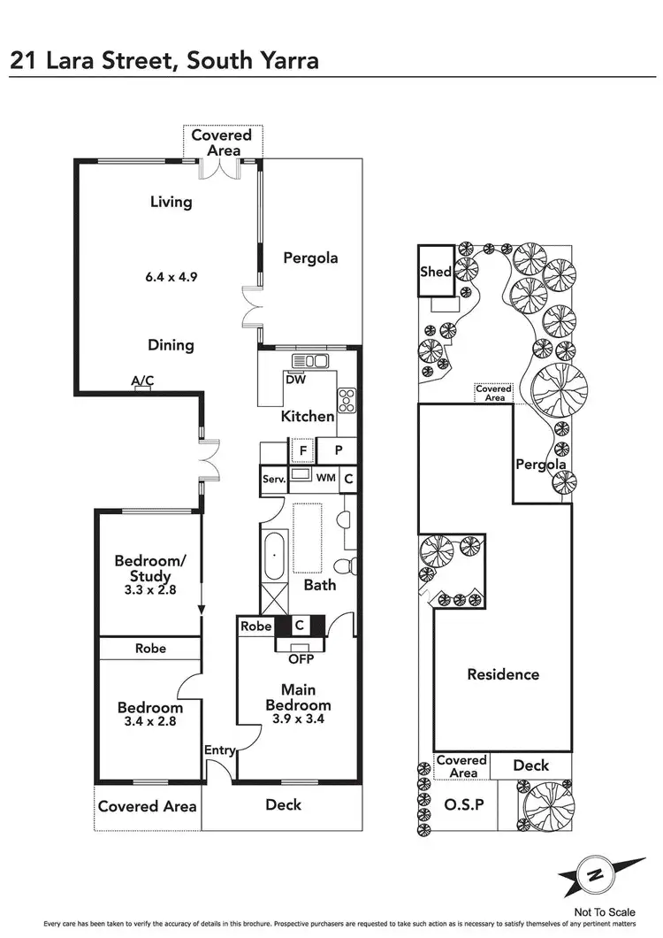 Floorplan of Homely house listing, 21 Lara Street, South Yarra VIC 3141