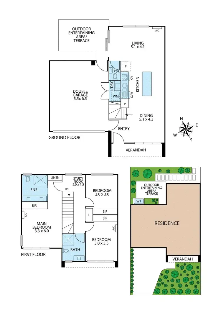 Floorplan of Homely house listing, 56 Haig Street, Heidelberg Heights VIC 3081