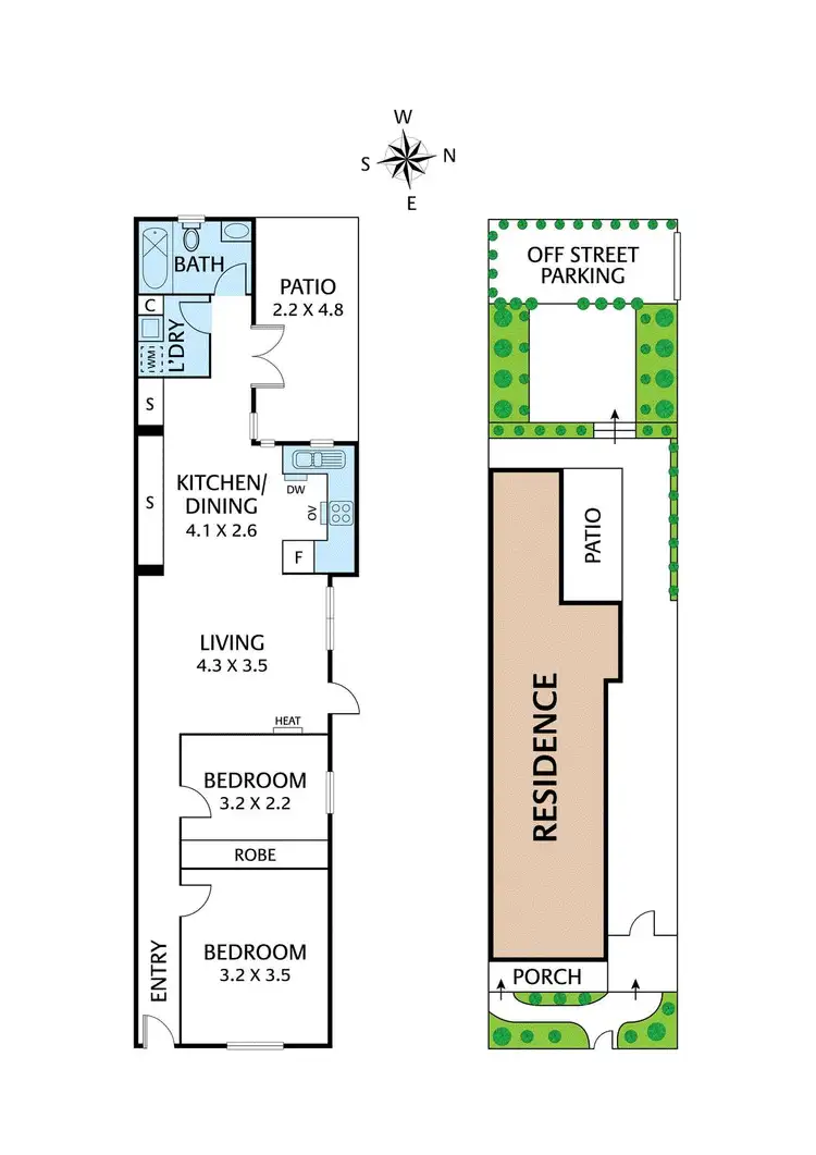 Floorplan of Homely house listing, 19 Ellesmere Street, Northcote VIC 3070