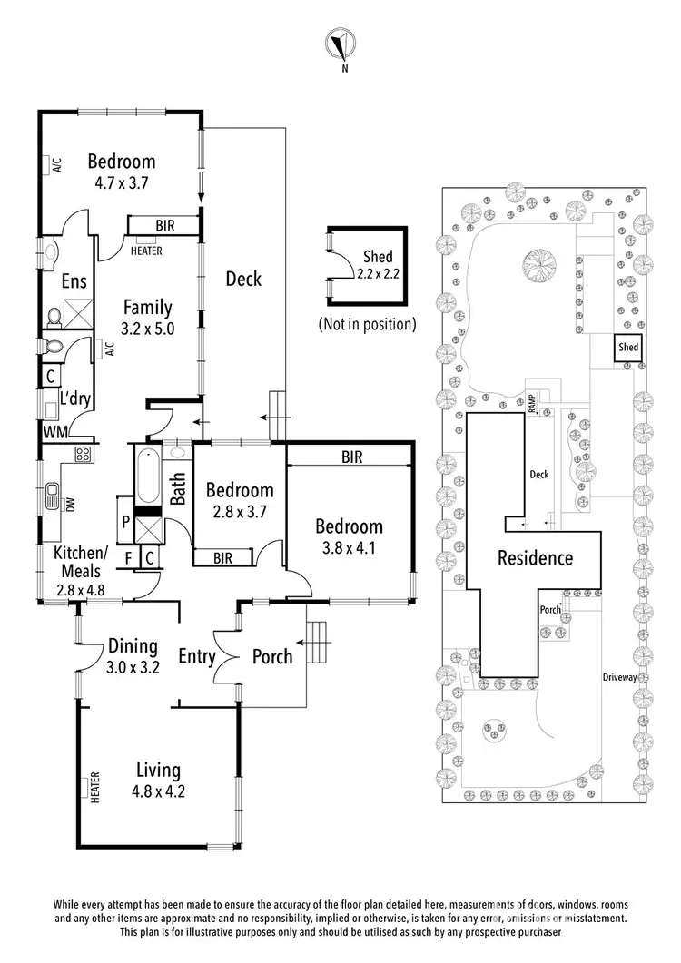 Floorplan of Homely house listing, 29 Millicent Street, Rosanna VIC 3084