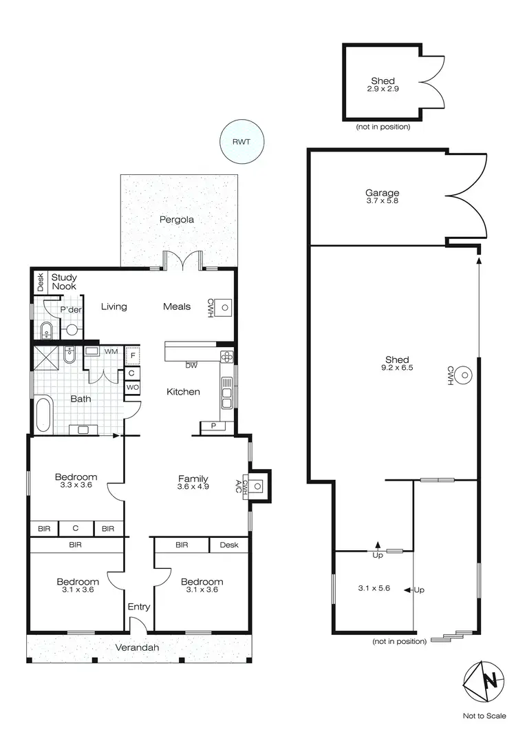 Floorplan of Homely house listing, 207 Joseph Street, Canadian VIC 3350