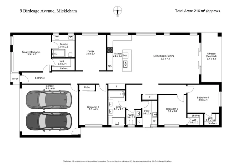 Floorplan of Homely house listing, 9 Birdsong Avenue, Mickleham VIC 3064
