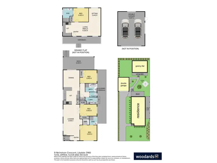 Floorplan of Homely house listing, 9 Nicholson Crescent, Lilydale VIC 3140
