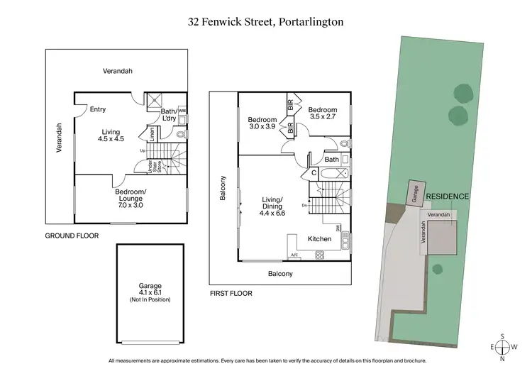 Floorplan of Homely house listing, 32 Fenwick Street, Portarlington VIC 3223