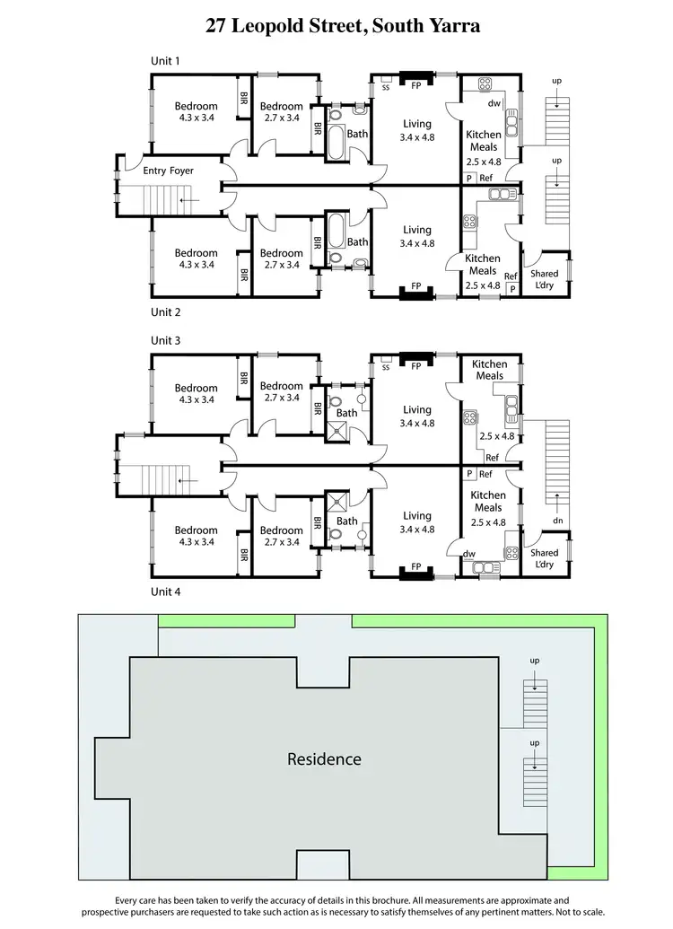 Floorplan of Homely house listing, 27 Leopold Street, South Yarra VIC 3141