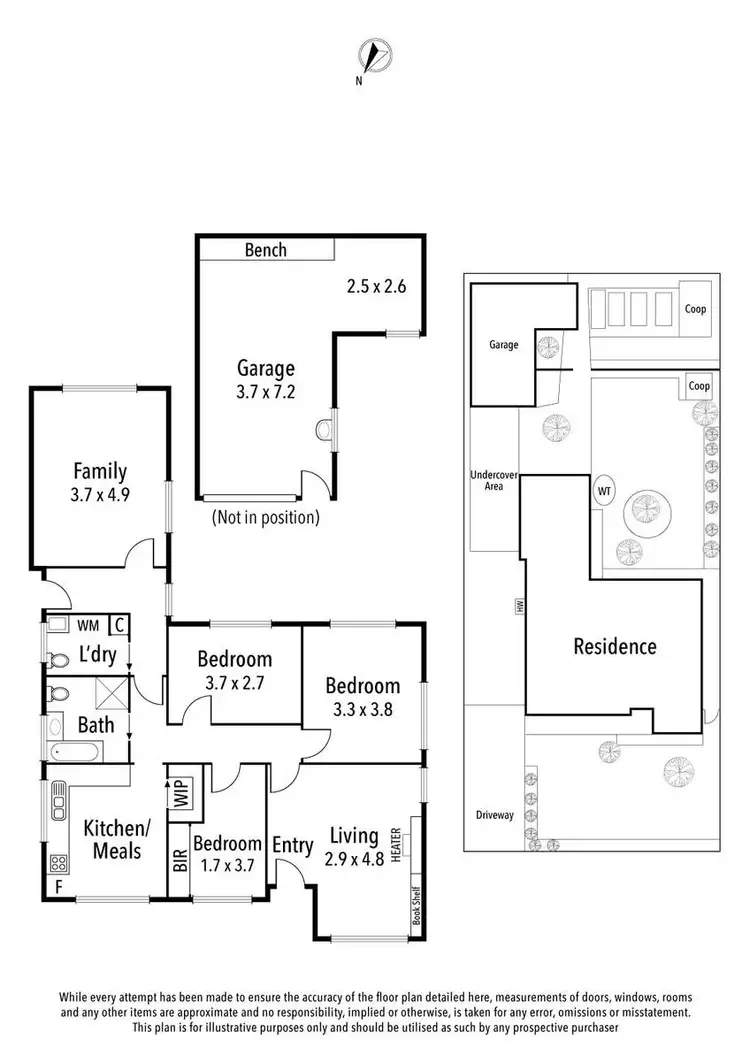 Floorplan of Homely house listing, 145 Dougharty Road, Heidelberg West VIC 3081