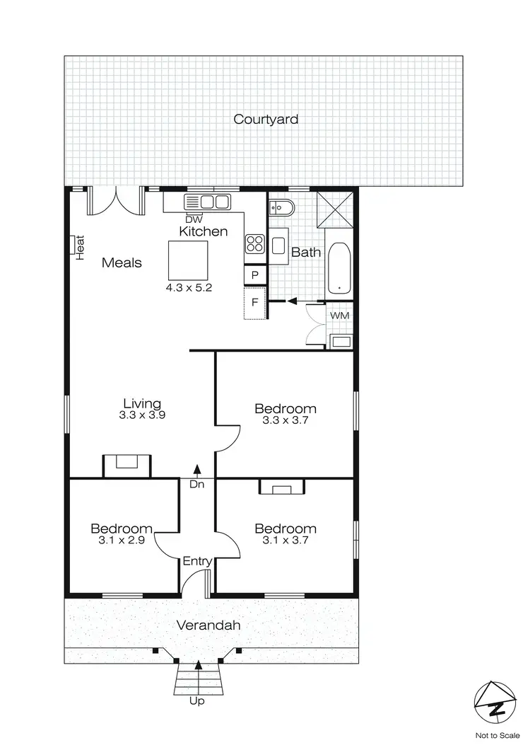 Floorplan of Homely house listing, 103 Clissold Street, Black Hill VIC 3350