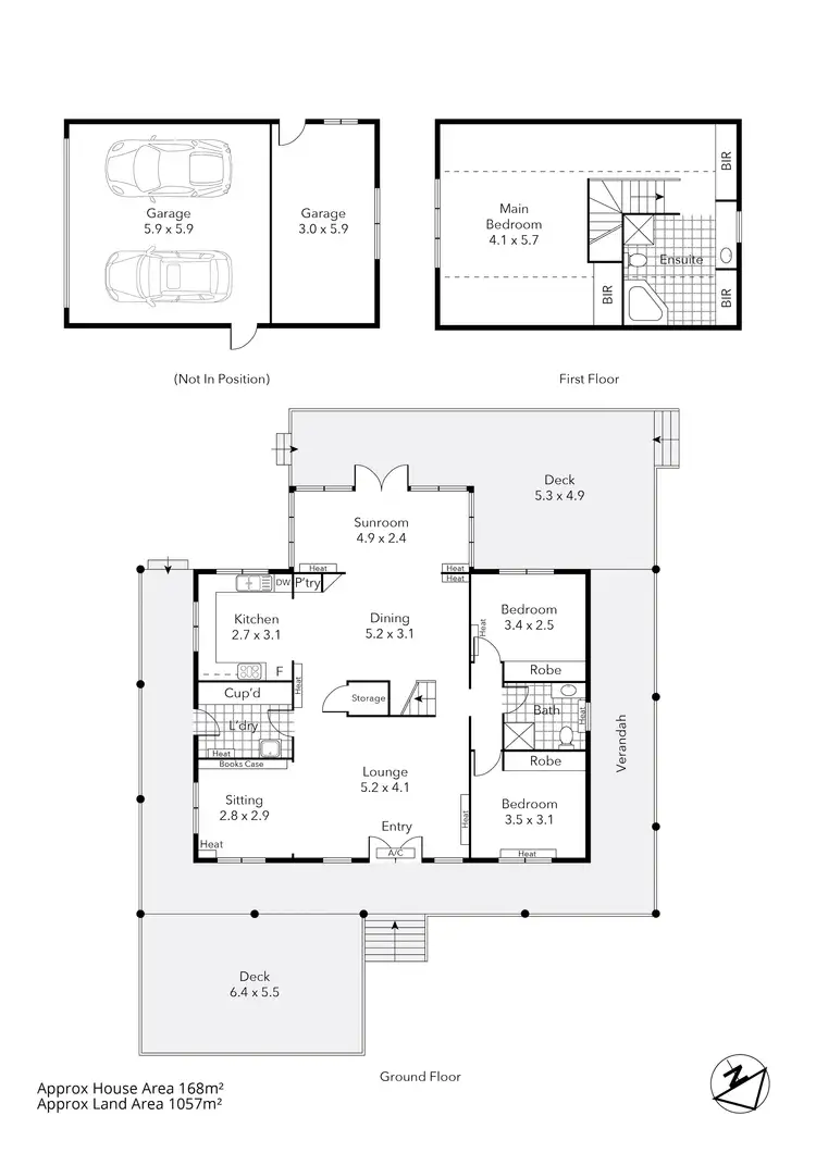 Floorplan of Homely house listing, 48A East Street, Daylesford VIC 3460