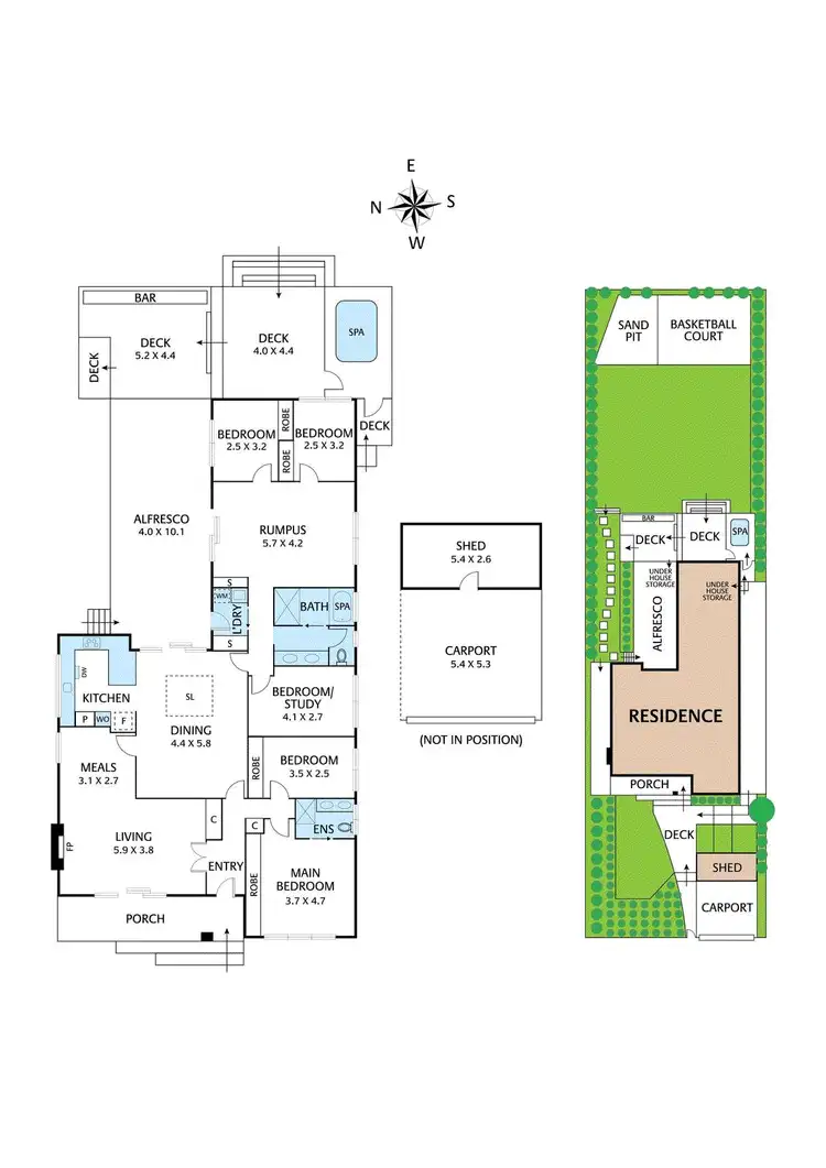 Floorplan of Homely house listing, 20 Ryans Road, Eltham VIC 3095