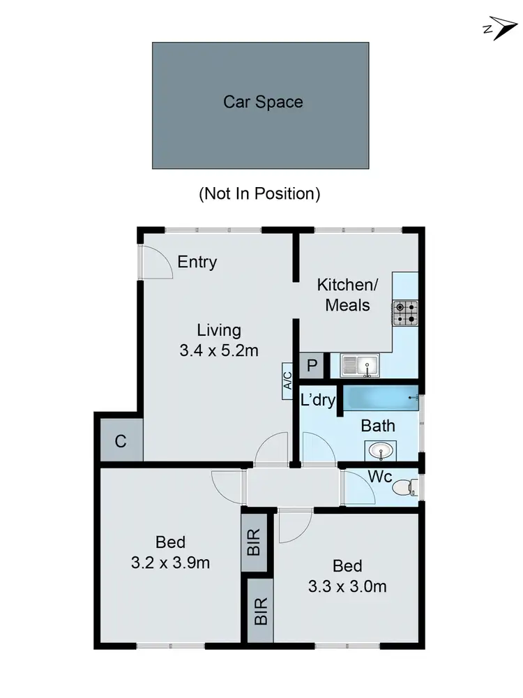 Floorplan of Homely apartment listing, 7/105 Atherton Road, Oakleigh VIC 3166