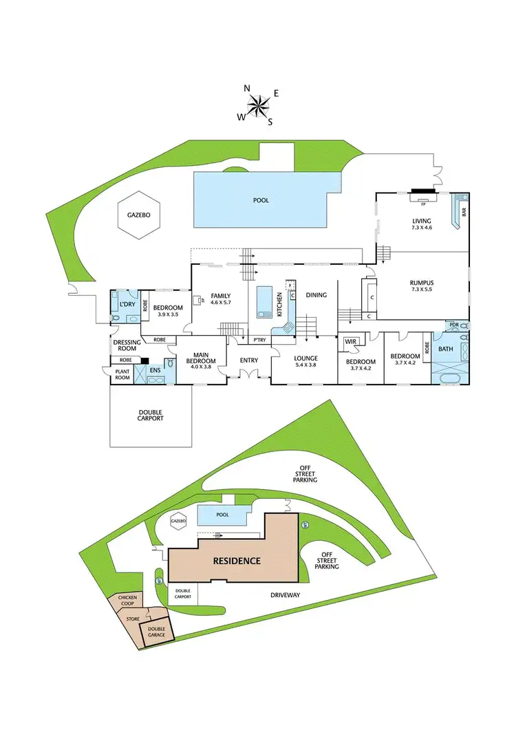 Floorplan of Homely house listing, 7 Stringybark Road, Eltham VIC 3095