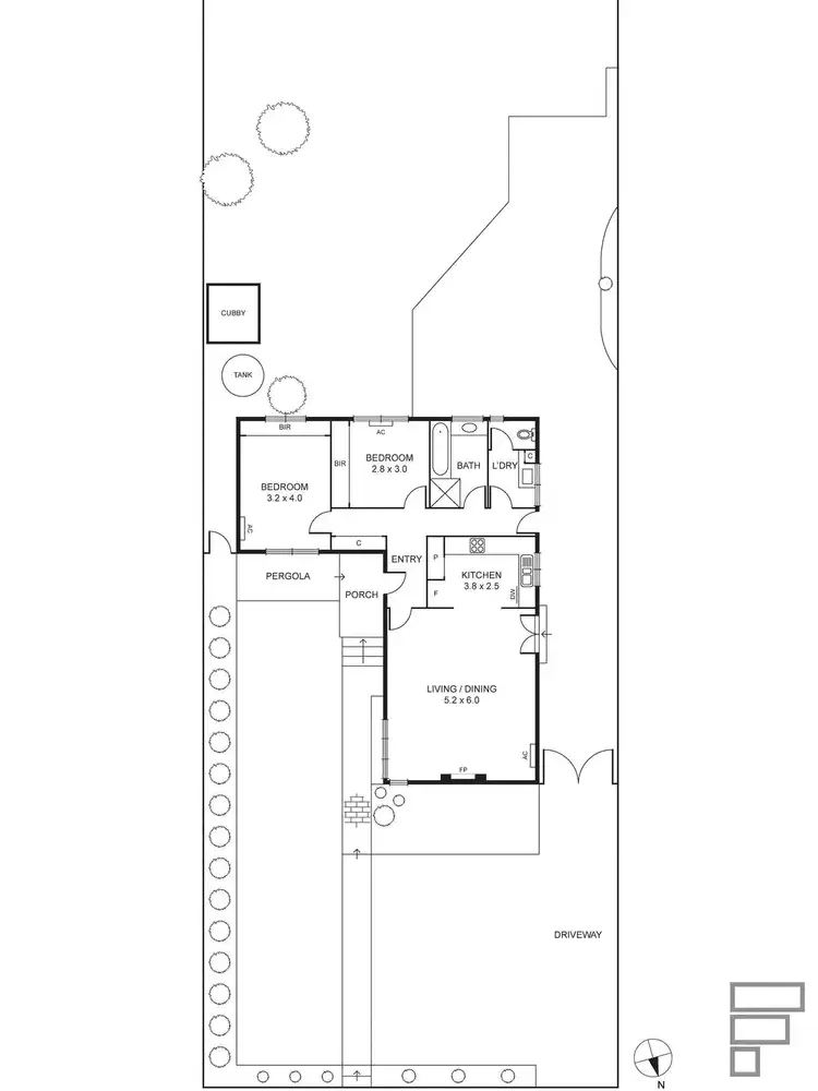Floorplan of Homely house listing, 22 Hillston Road, Moorabbin VIC 3189