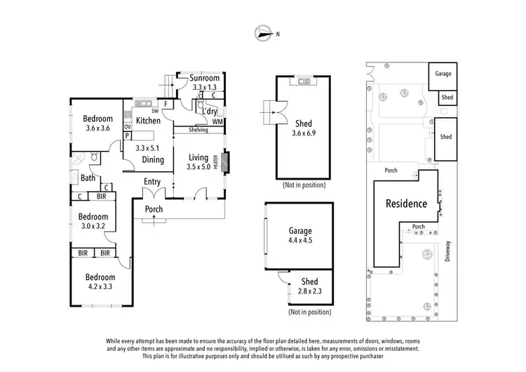 Floorplan of Homely house listing, 1 Trent Street, Ivanhoe VIC 3079